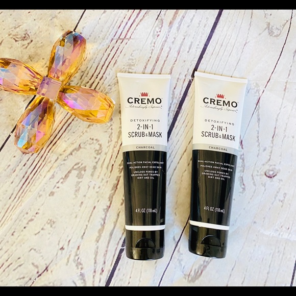 cremo Other - Cremo Detoxifying 2 in 1 Scrub & Mask Charcoal 2
